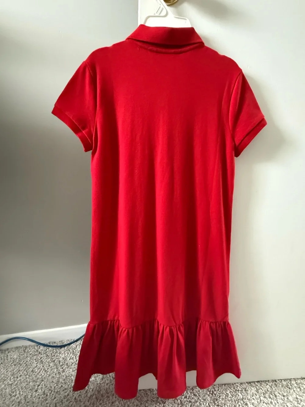 Ralph Lauren Red Girls Polo Dress